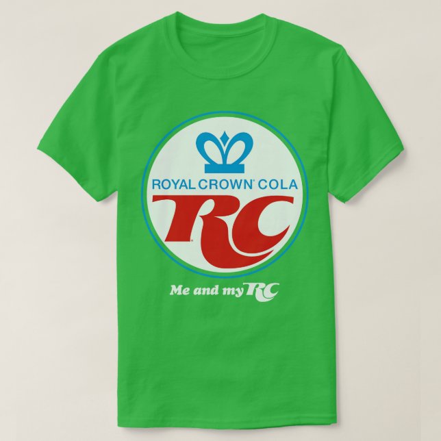 T-shirt Royal Crown Cola RC Cola (Design devant)