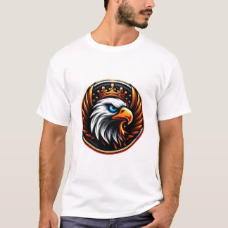 T-shirt Royal Eagle Force et Majesté Confortable