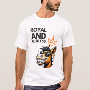 T-shirt Royal et irresponsable - King Donkey