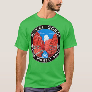 T-shirt Royal Gorge Bridge TShirt, 1930