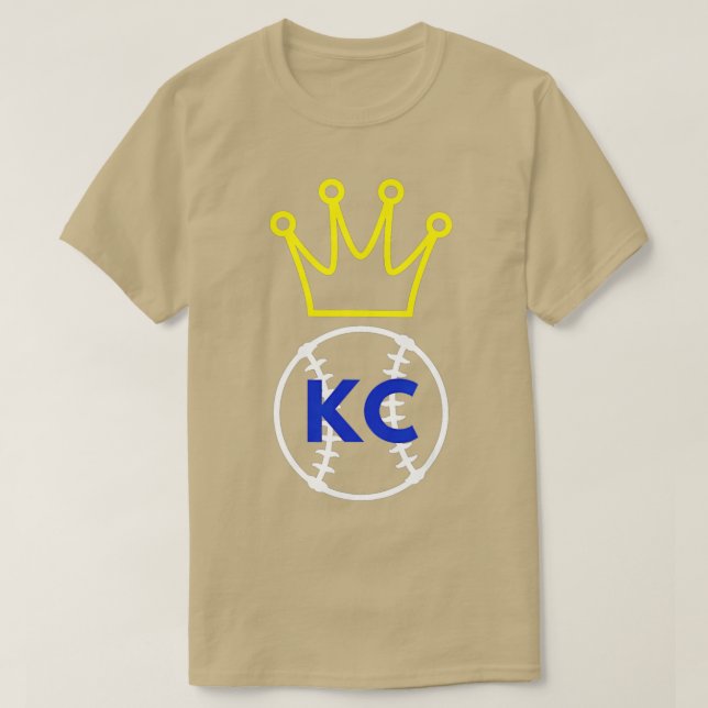 T-shirt Royal KC Fan Kansas City Gear 1 (Design devant)