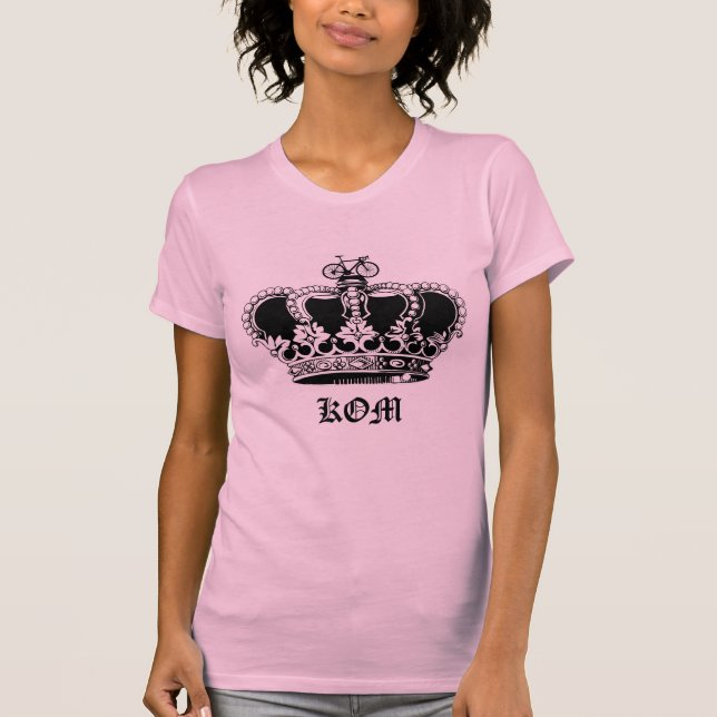 T-shirt Royal KOM King of the Mountain (Devant)