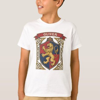 T-shirt Royal Lion Rampant Coat of Arms Celtic Knotwork