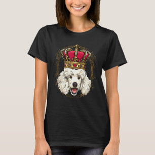 T-shirt Royal Poodle King Queen Princess Toy Mini Poodle D
