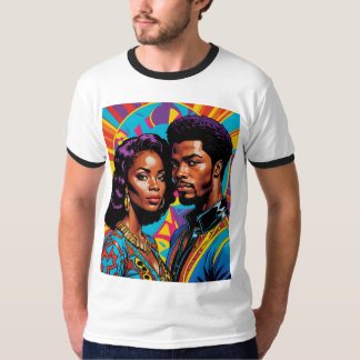 T-shirt Royal Roots Vibrant Afro Love