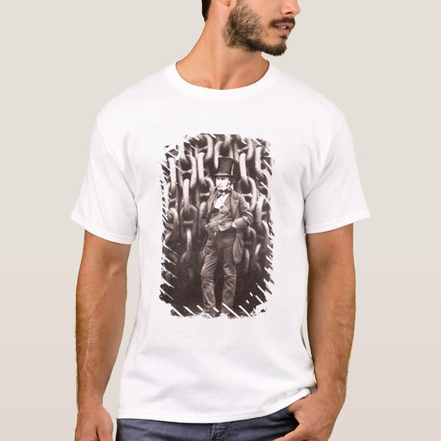 T-shirt Royaume Brunel d'Isambard, se tenant devant (Devant)