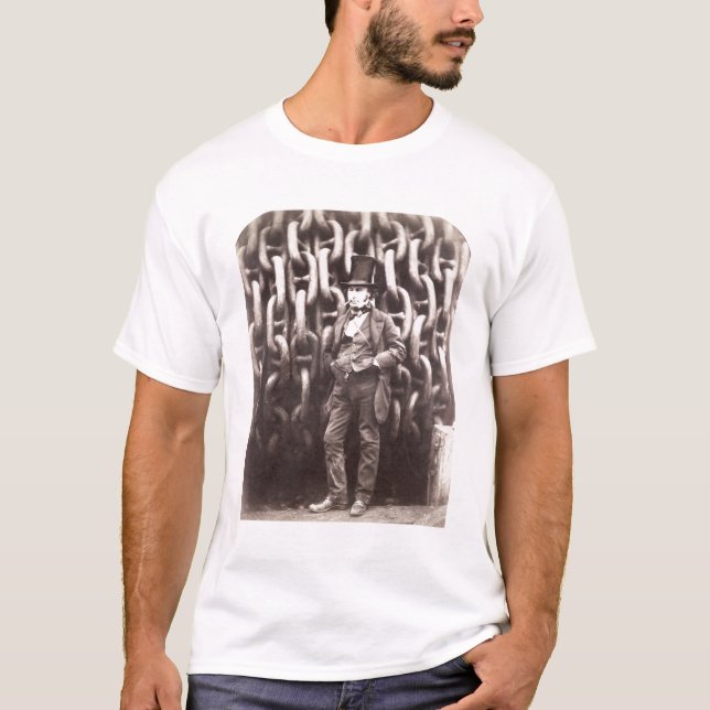 T-shirt Royaume Brunel d'Isambard, se tenant devant (Devant)