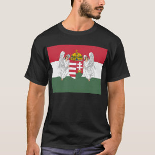 T-shirt Royaume de drapeau de la Hongrie