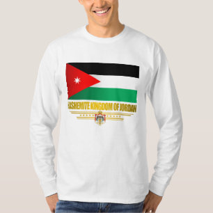 T-shirt Royaume de drapeau de la Jordanie