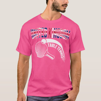 T-shirt Royaume-Uni Amateurs de tennis de table Soutien An
