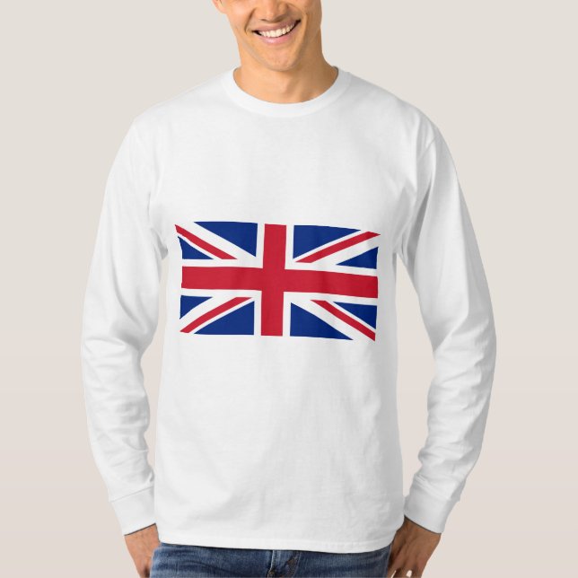 T-shirt Royaume-Uni (British Flag) (Union Jack) (Royaume-U (Devant)