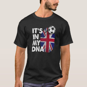 T-shirt Royaume-Uni Dans Mon Adn British Flag Team Uk