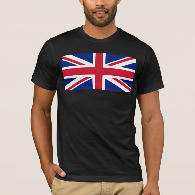 T-shirt Royaume-Uni Union Jack Drapeau des colonies britan (Devant)