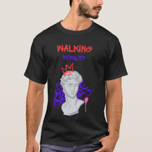 T-shirt Royauté marchante Statue grecque Mythologie Sculpt