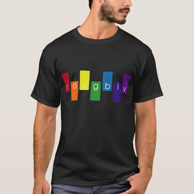 T-shirt roygbiv (Devant)