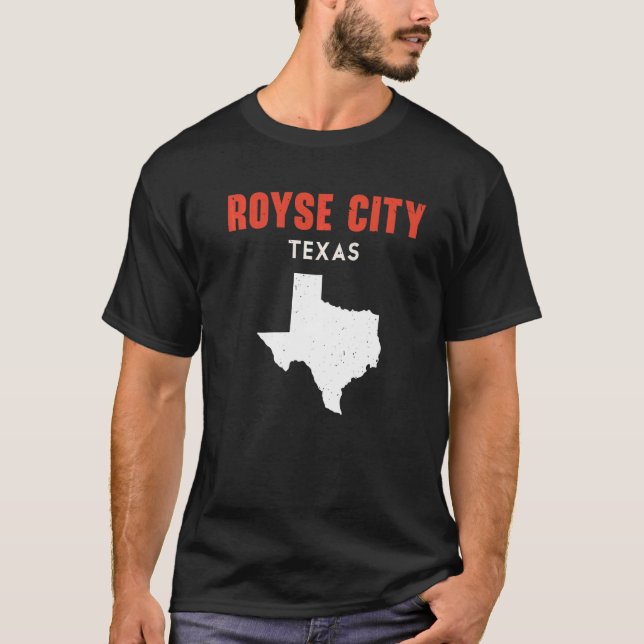T-shirt Royse City Texas USA State America Travel Texas (Devant)