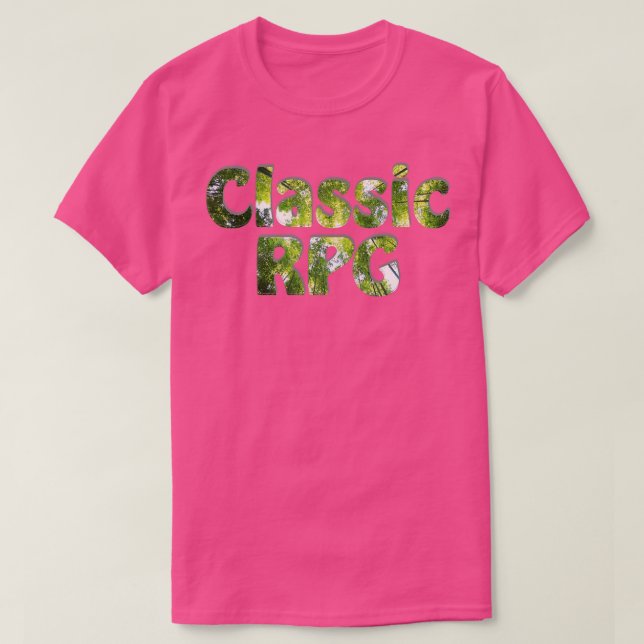 T-shirt RPG classique (Design devant)