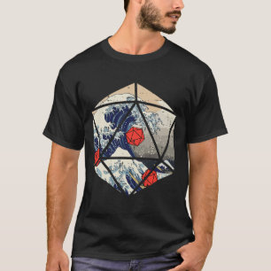 T-shirt Rpg Japonaise Grande Vague Joueur Hommes Garçons E