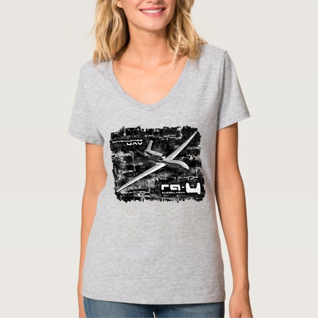 T-shirt RQ-4 Global Hawk (Devant)