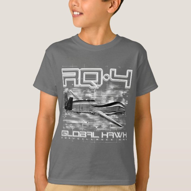 T-shirt RQ-4 Global Hawk (Devant)