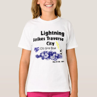 T-shirt RSC U11 Girls Bue