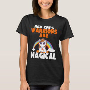 T-shirt RSD CRPS Sensibilisation Orange Ribbon Cute Magiqu