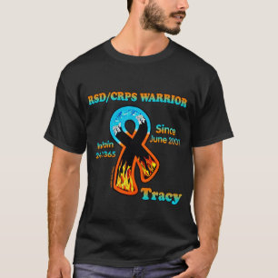 T-shirt RSD/CRPS WARRIOR...Tracy