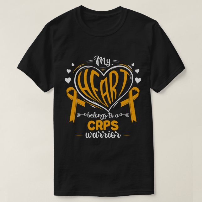 T-shirt RSD Mon Coeur Appartient À Un Chercheur du SPRC (Design devant)