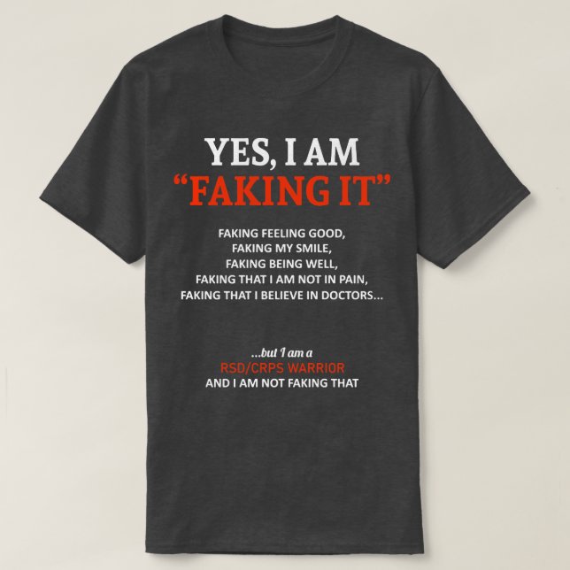 T-shirt RSDCRPS Sensibilisation Je Le Fame Dans Cette Fami (Design devant)