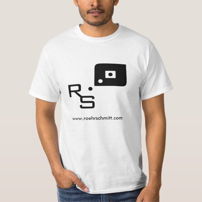 T-shirt RSmarkBlack - grand 8x8, www.roehrschmitt.com (Devant)