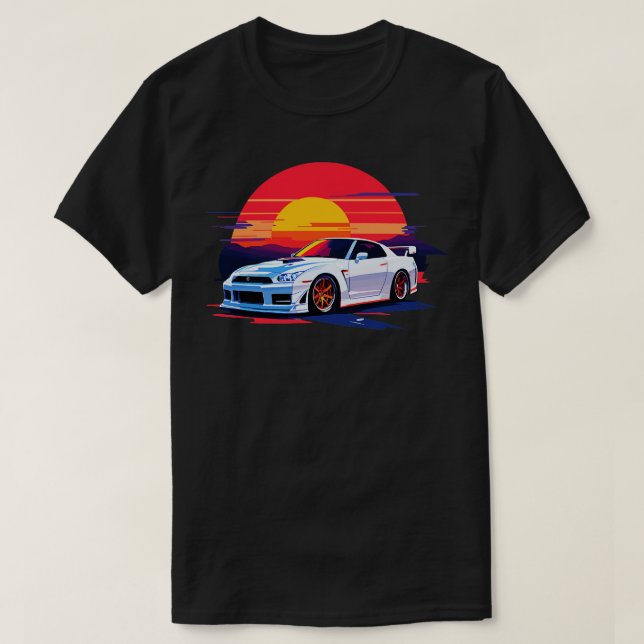 T-shirt RTM nissan blanc (Design devant)