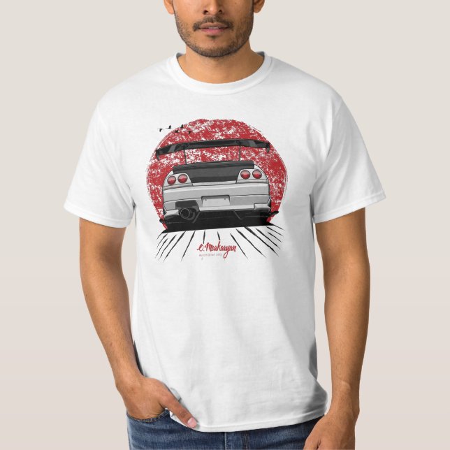 T-shirt RTM Skyline R33 (Devant)