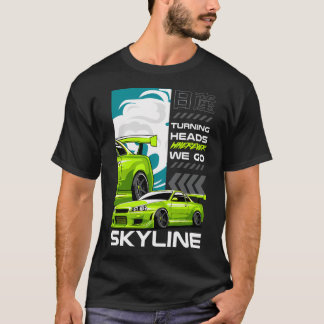 T-shirt RTM vert Nissan