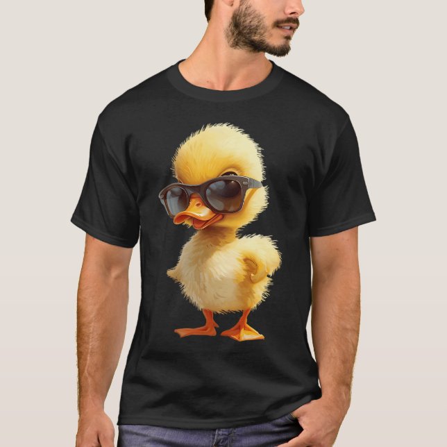 T-shirt Ruban Adhésif Canard Drôle Jeu de Mots (Devant)