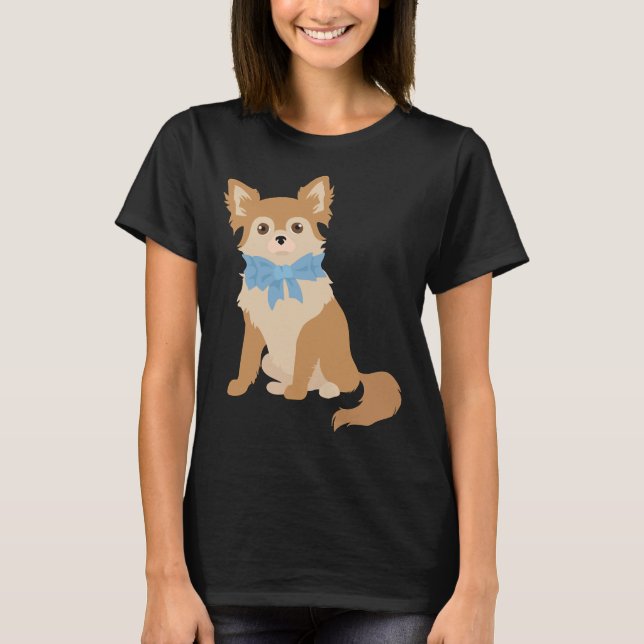 T-shirt Ruban Chihuahua (Devant)