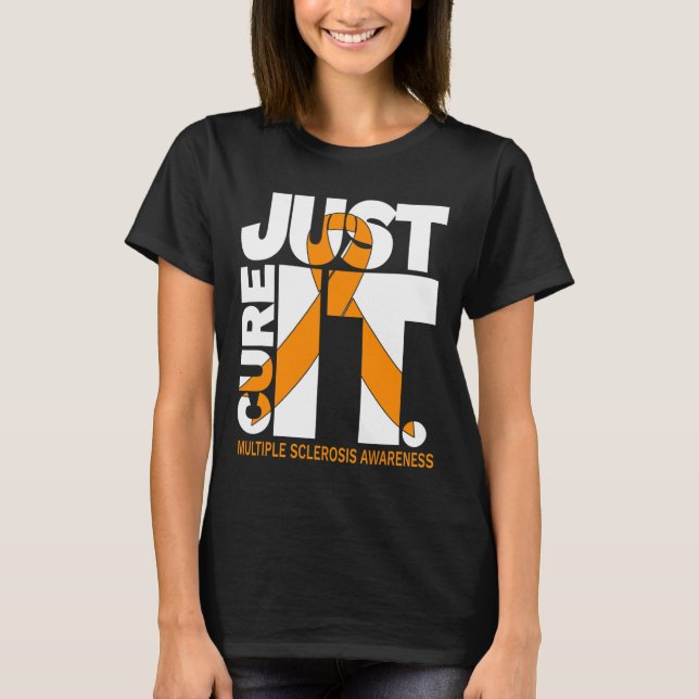 T-shirt Ruban Cure Multiple Sclerosis (Devant)
