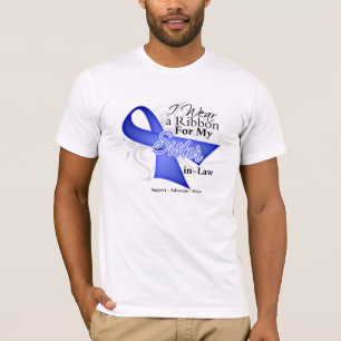 T-shirt Ruban de bigorneau de belle-soeur - cancer de