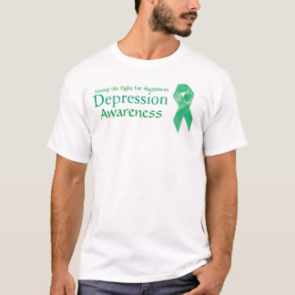 T-shirt Ruban de conscience de dépression