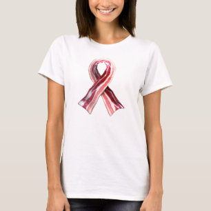 T-shirt Ruban de conscience de lard