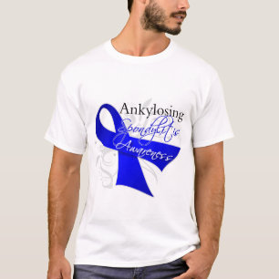 T-shirt Ruban de conscience de spondylarthrite ankylosante