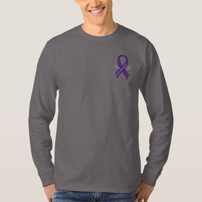 T-shirt Ruban de conscience de surdosage (Devant)
