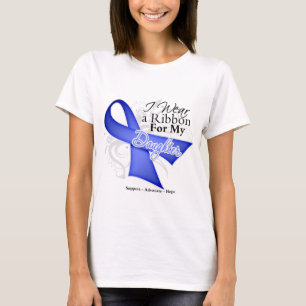 T-shirt Ruban de la fille Periwinkle - Cancer de l'estomac