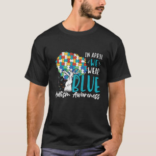 T-shirt Ruban de l'arbre énigmatique En avril nous portons