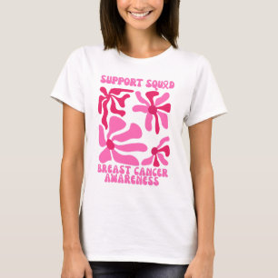 T-shirt Ruban de l'équipe de soutien pour la sensibilisati