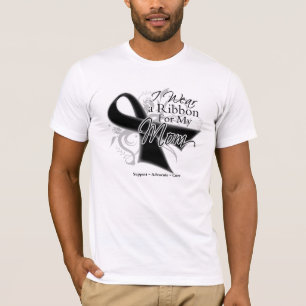 T-shirt Ruban de maman - cancer de la peau de mélanome