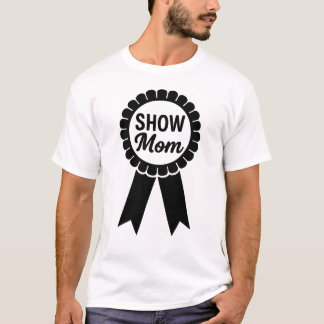 T-shirt Ruban de Récompense Montre Maman