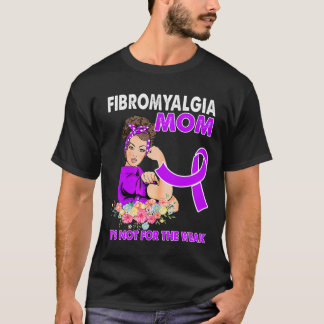 T-shirt Ruban de sensibilisation à la fibromyalgie chez le