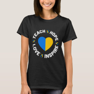 T-shirt Ruban de sensibilisation à la Journée mondiale du