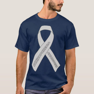T-shirt Ruban de sensibilisation à la schizophrénie