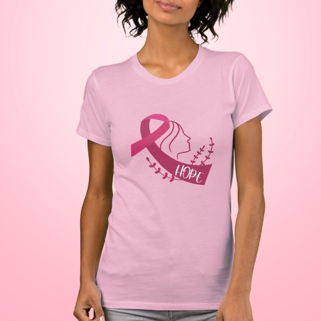 T-shirt Ruban de sensibilisation au cancer du sein (Créateur téléchargé)